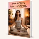 E-book Guia Prático de Meditação para Iniciantes com Frequências Sonoras — imagem real, biblioteca de mídia do Binaural Max