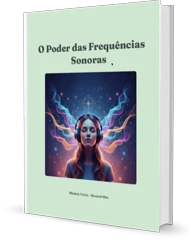 E-book O Poder das Frequências Sonoras — imagem real, biblioteca de mídia do Binaural Max